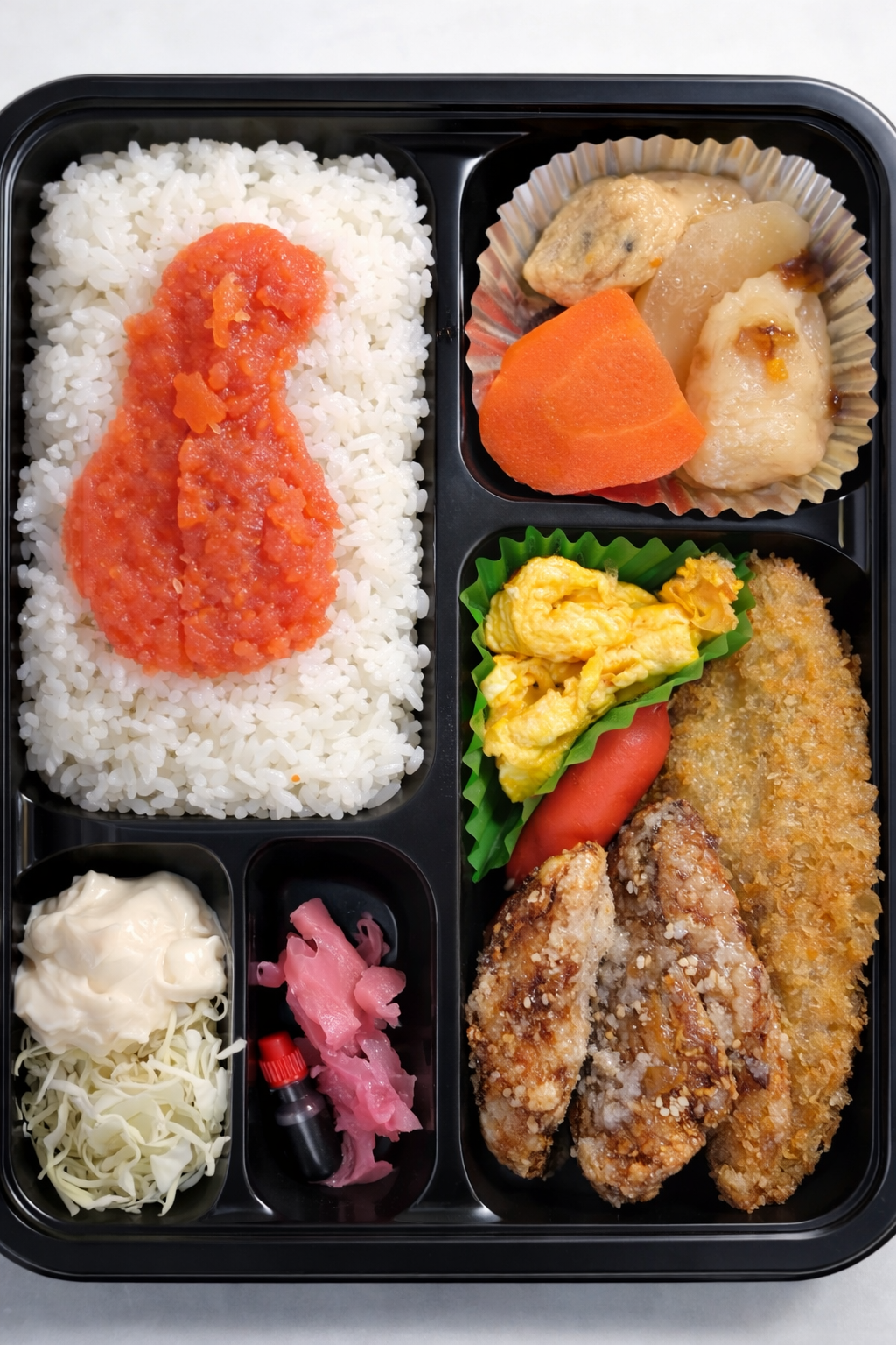 グループホームパキラの夕食 - チキンカツ弁当